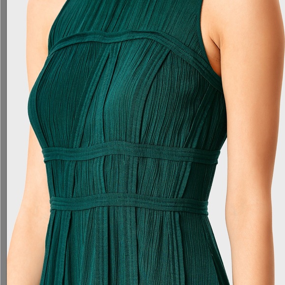 eShakti Wayward Fancies Rayon Crinkle Corset-Style Dress - Picture 4 of 8